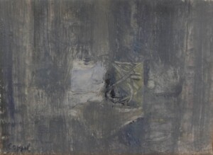 Jeanne Coppel, Sans titre, 1969, oil on canvas, 16 x 22 cm