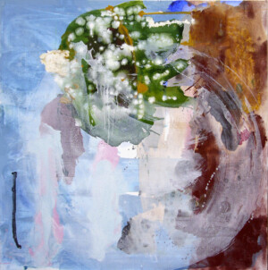 Sylvie Tual, Le songe d'Envie, 2010, acrylique sur toile, 100 x 100 cm Sylvie Tual 2010 le songe d'envie