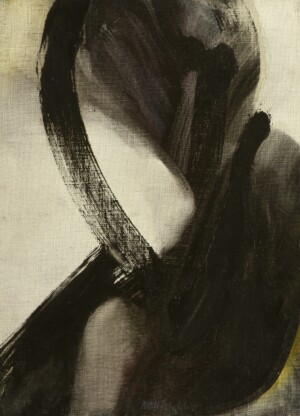 Erdal Alantar, Untitled, 1966, oil on canvas, 33 x 24 cm