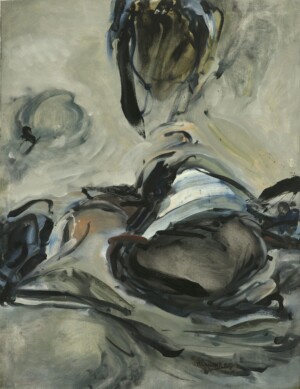 Erdal Alantar, Untitled, 1965, oil on canvas, 146 x 114 cm