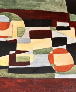 Jean-Claude Libert, Sans titre, 1950, aquarelle sur papier, 21 x 28,5 cm Jean-Claude Libert 1950