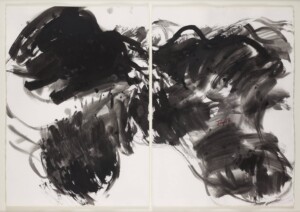 T'ang Haywen, Sans titre, 1985-87, encre sur papier Arches, 70 x 100 cm T'ang Haywen
