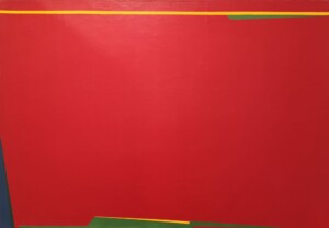 Saliba Douaihy, Composition, 1983, oil on canvas, 90 x 130 cm