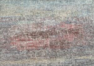 Jacqueline Pavlowsky, Reflets, 1961, oil on canvas, 81 x 116 cm